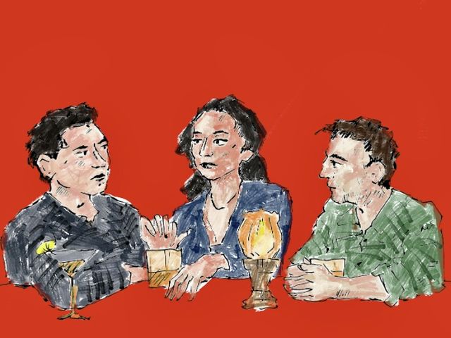 Past, present and future in Past Lives