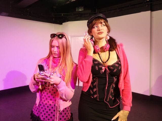 Y2K fashion meets Ancient Greek comedy in Lysistrata