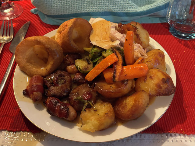 What's the best part of a Christmas dinner?