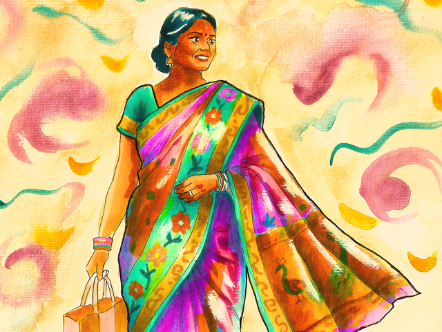 The resurgence of the sari