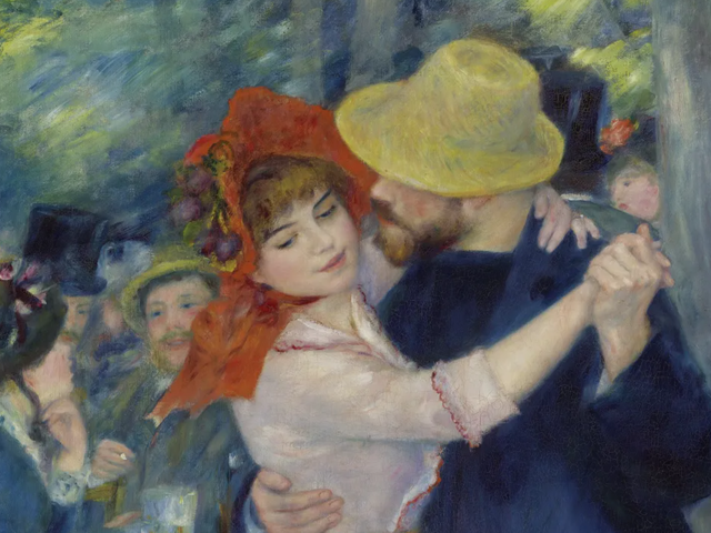 Off the wall: Renoir's Dance at Bougival