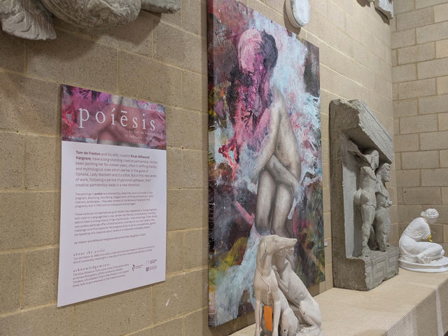 When a gallery and exhibition harmonise&nbsp;