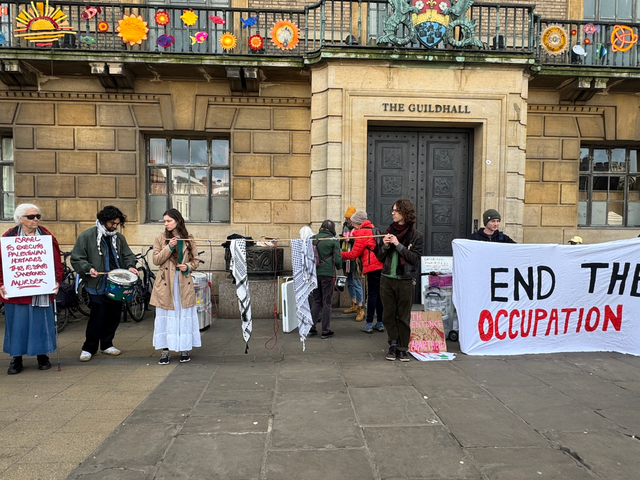 C4P protesters rally against Israel&rsquo;s 'execution law'