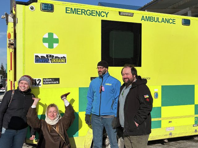 'It's on your doorstep': the volunteers driving to Ukraine from Cambridge