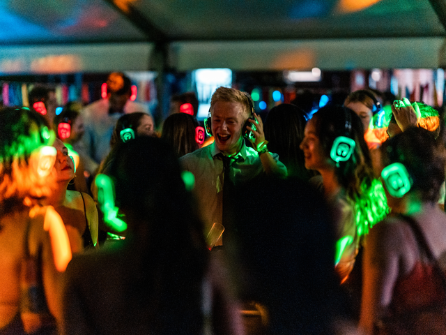 My favourite dance floor is the one with my friends on it
