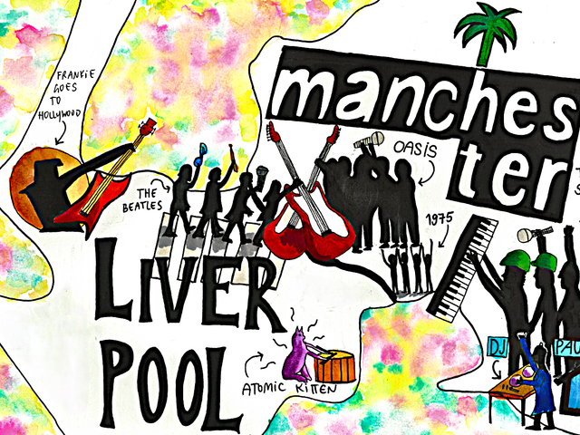Liverpool vs Manchester: the musical derby
