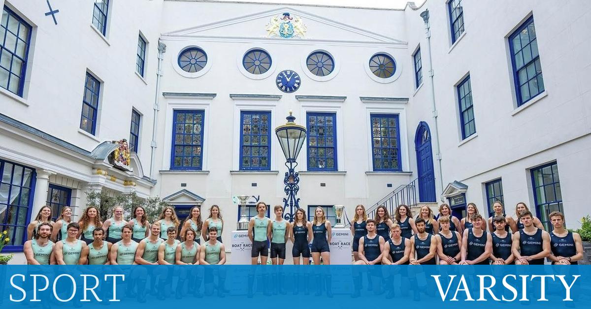 Boat Race crews announced Varsity