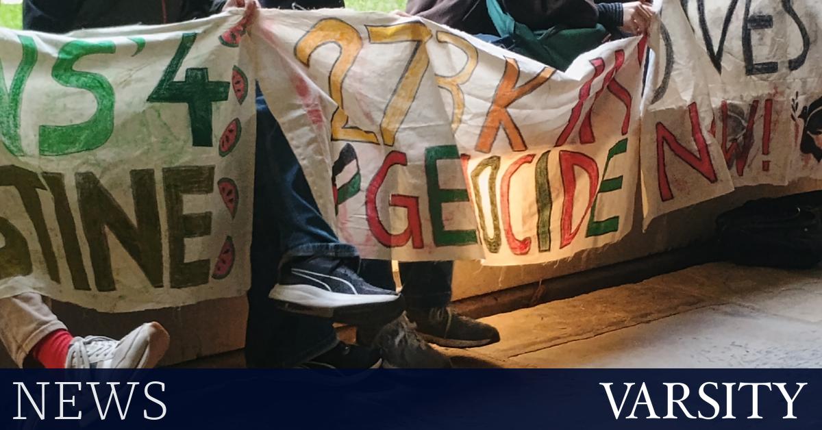 Queens' for Palestine stages second sit-in